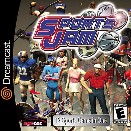 Sports Jam box art for Sega Dreamcast